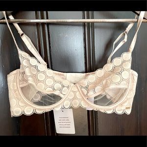 Savage X Fenty Nude/Champagne Bra